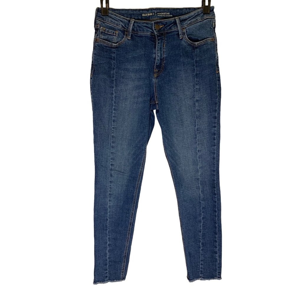 Old Navy Rockstar Mid Rise Jeans - Size 10